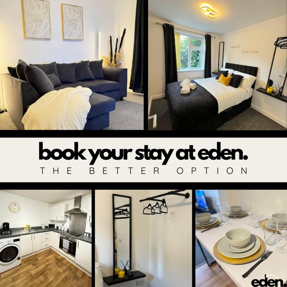 Luxury Cozy 3 Bed Apartment 5Mins From City - Free Parking! Nottingham Exterior foto
